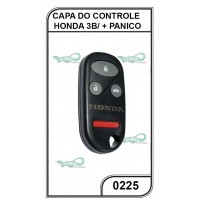 Capa do Controle Honda OCA 3 Botões + Panico - 0225